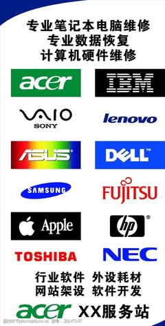 電腦產品集合與計算機維護必備圖片素材指南